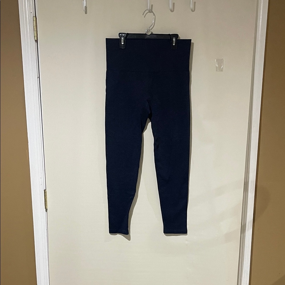 NWOT Soma Navy High-Waist Leggings Women’s Size Large - Picture 4 of 11